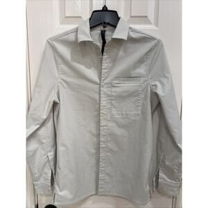 lululemon Commission Men's LS Shirt, SZ XS. Beige